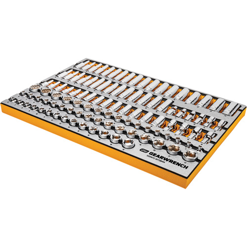 Jeu d'outils pour maître m&eacute;canicien MEGAMOD dans des plateaux en mousse modulaire de premi&egrave;re qualit&eacute; avec rangement d'outils, 1024 morceaux NRZ Safety Inc.