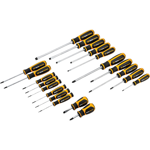 Phillips&reg;, Slotted, Torx&reg; Dual Material Screwdriver Set, 20 Pcs. NRZ Safety Inc.