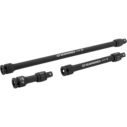 3-Piece Impact Locking Extension Set, 3/8" Drive, Manganese Phosphate Finish, 3 Pcs NRZ Safety Inc.