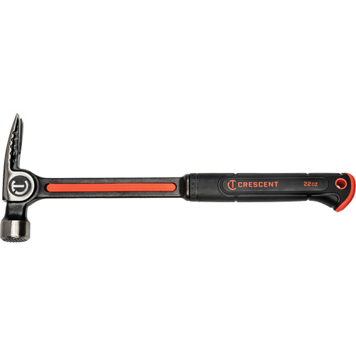 Marteau de charpente en acier avec face meul&eacute;e, 22 oz, Prise en Acier plein, 16" lo NRZ Safety Inc.