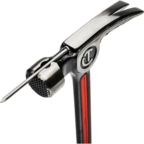Marteau de charpente en acier avec face meul&eacute;e, 22 oz, Prise en Acier plein, 16" lo NRZ Safety Inc.