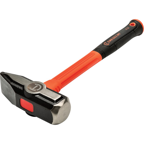 Fiberglass Blacksmith Hammer, 4 lbs Head Weight, 14" L NRZ Safety Inc.