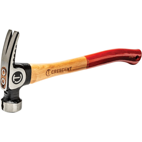 Marteau de charpente &agrave; face meul&eacute;e, 22 oz, Prise en Bois, 18" lo NRZ Safety Inc.