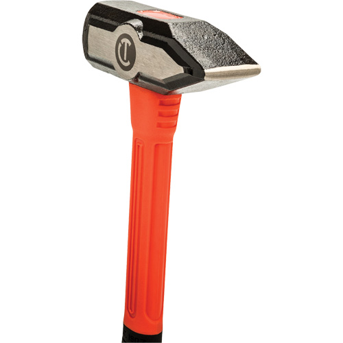 Fiberglass Blacksmith Hammer, 2.5 lbs Head Weight, 13-1/2" L NRZ Safety Inc.