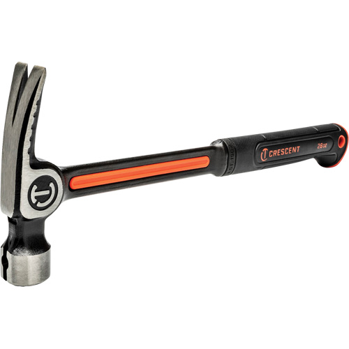 Milled-Face Framing Hammer, 28 oz., Solid Steel Handle, 16" L NRZ Safety Inc.