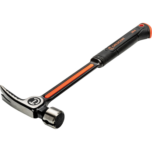 Milled-Face Framing Hammer, 28 oz., Solid Steel Handle, 16" L NRZ Safety Inc.