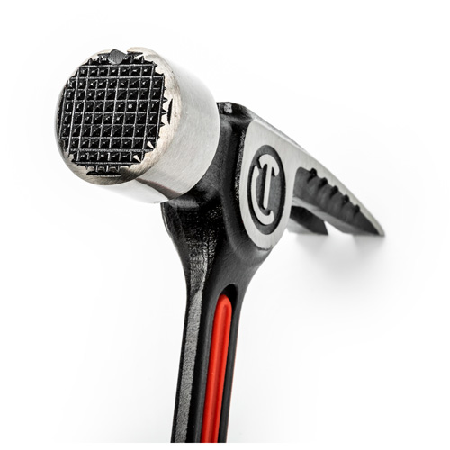 Milled-Face Framing Hammer, 28 oz., Solid Steel Handle, 16" L NRZ Safety Inc.