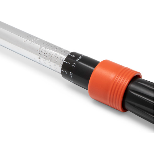 Micrometer Torque Wrench, Dial, 3/8" Square Drive, 50 - 250 in-lbs. NRZ Safety Inc.