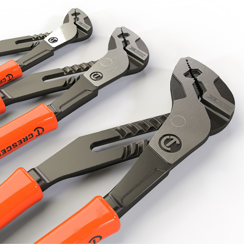 Z2 K9 Straight Jaw Dipped Handle Tongue & Groove Plier Set, 3 Pieces NRZ Safety Inc.