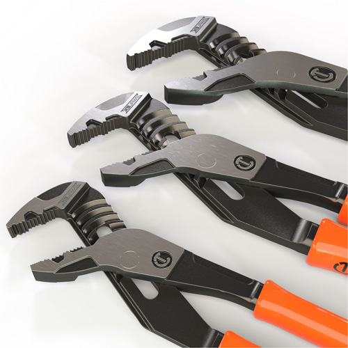 Z2 K9 Straight Jaw Dipped Handle Tongue & Groove Plier Set, 3 Pieces NRZ Safety Inc.