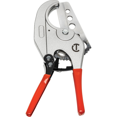 Coupe tuyau en PVC &agrave; rochet avec prises tremp&eacute;es, Capacit&eacute; de 1/4"- 2-3/8" NRZ Safety Inc.