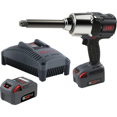 Ensemble de cl&eacute; &agrave; chocs sans fil avec traverse pour anneau de friction, 20 V, Mandrin 3/4" NRZ Safety Inc.