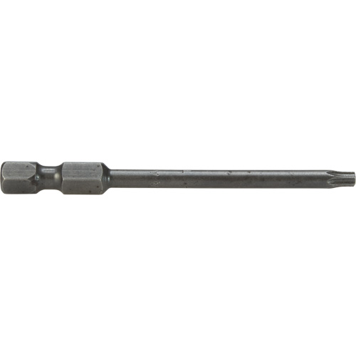 Torx Power Drive Bit, T-10 Tip, 1/4" Drive Size, 6" Length NRZ Safety Inc.