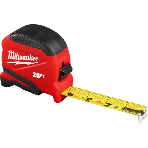 Compact Tape Measure, 1" x 25' NRZ Safety Inc.