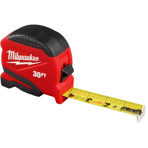 Compact Tape Measure, 1" x 30' NRZ Safety Inc.