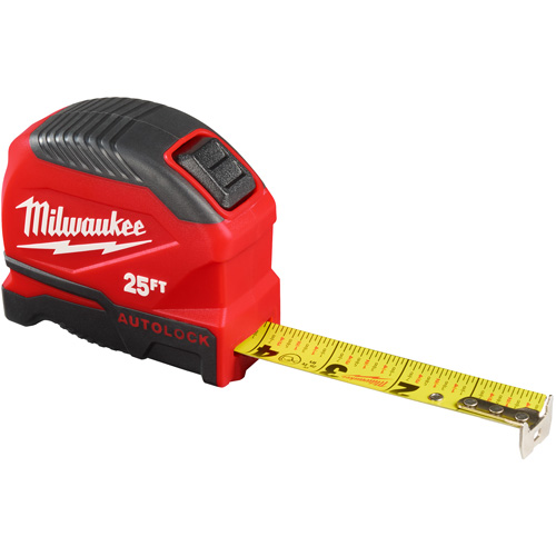 Auto-Lock Tape Measure, 1" x 25' NRZ Safety Inc.
