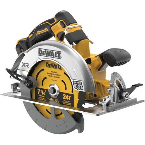 Scie circulaire sans fil et sans balai XR (outil seulement), 7-1/4", 20 V NRZ Safety Inc.
