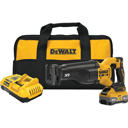 MAX* XR&reg; Brushless Cordless Reciprocating Saw Kit with XR POWERPACK, 20 V, Lithium-Ion Battery, 3000 SPM NRZ Safety Inc.