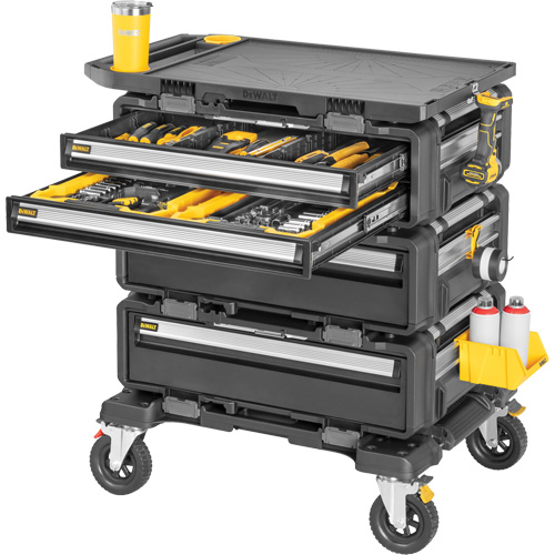 Poste de travail modulaire 5-en-1 TOUGHSYSTEM 2.0 DXL, 34" x 25-4/5" x 39", Noir/Jaune NRZ Safety Inc.