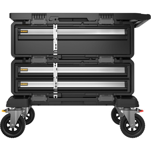 Poste de travail modulaire 4-en-1 TOUGHSYSTEM 2.0 DXL, 34" x 25-4/5" x 30", Noir/Jaune NRZ Safety Inc.
