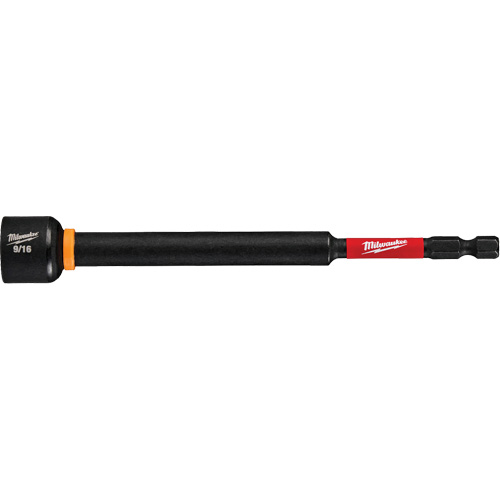 SHOCKWAVE Impact Duty Magnetic Nut Driver, 9/16" Drive, 6" L, Magnetic NRZ Safety Inc.