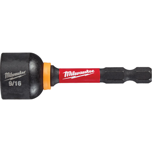 Tourne-&eacute;crou magn&eacute;tique Impact Duty SHOCKWAVE, 9/16" prise, 2-9/16" lo, Magn&eacute;tique NRZ Safety Inc.