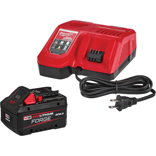 M18 Redlithium Forge XC8.0 Starter Battery Kit, 18 V, Lithium-Ion NRZ Safety Inc.
