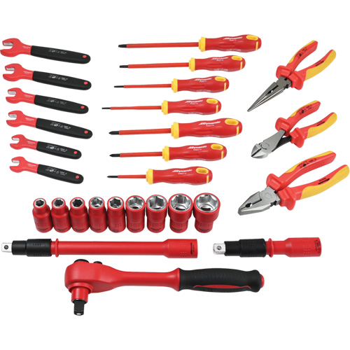 Jeu d'outils isol&eacute;s, 1000 V, 28 M NRZ Safety Inc.