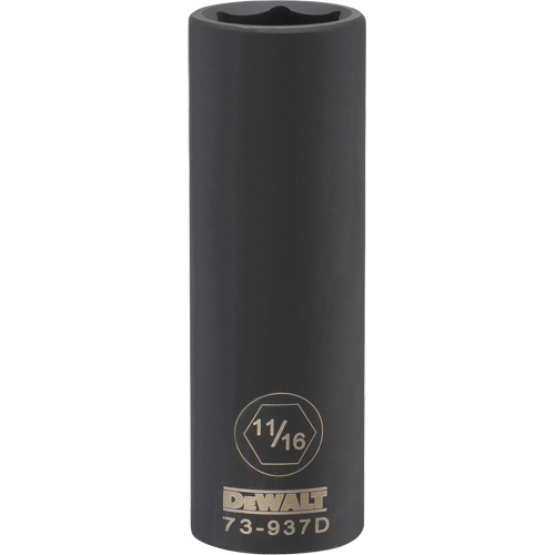 Socket, Impact, 11/16", 1/2" Drive, 6 Points NRZ Safety Inc.