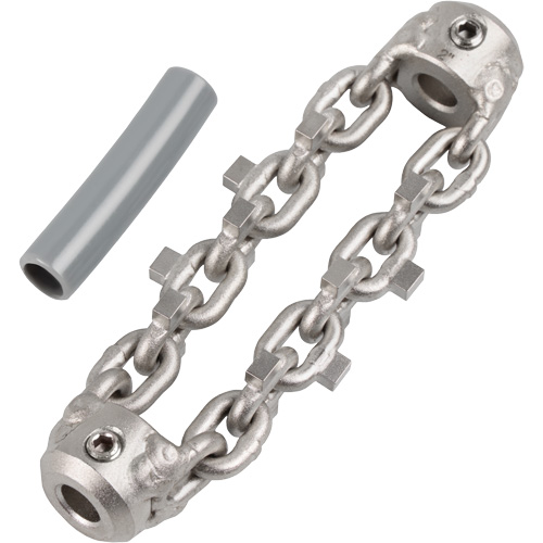 Chaîne de nettoyage de tuyaux de 2" pour c&acirc;ble de serpent &agrave; chaîne de 1/4" NRZ Safety Inc.