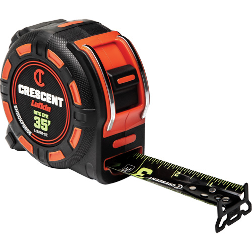 Ruban &agrave; mesurer Shockforce NITE EYE, 1-1/4" x 35', Marques de goujon SAE NRZ Safety Inc.