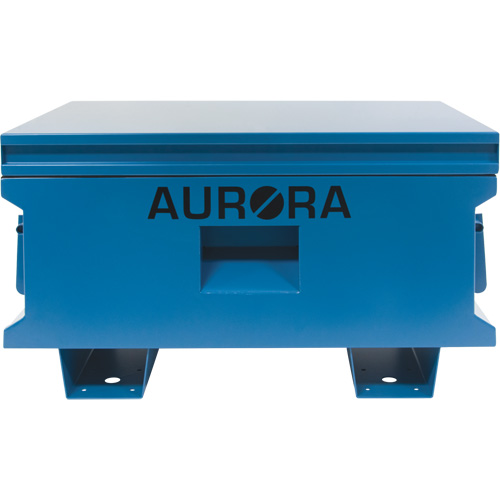 Jobsite Tool Box, 33" x 20-3/10" x 18-3/10", Steel, Blue NRZ Safety Inc.