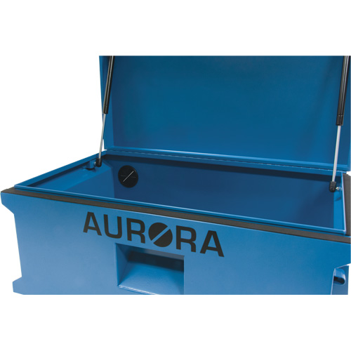 Jobsite Tool Box, 33" x 20-3/10" x 18-3/10", Steel, Blue NRZ Safety Inc.