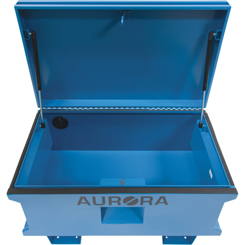 Jobsite Tool Box, 33" x 20-3/10" x 18-3/10", Steel, Blue NRZ Safety Inc.