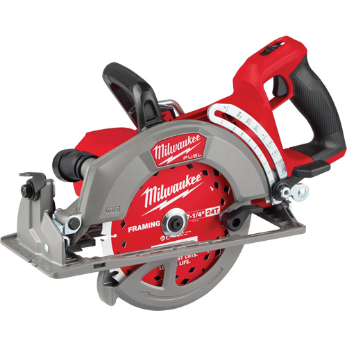 Scie circulaire &agrave; poign&eacute;e arri&egrave;re M18 Fuel - Outil seulement , 7-1/4", 18 V NRZ Safety Inc.