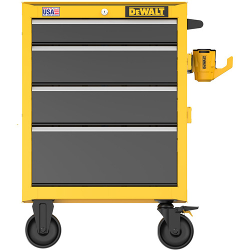 Heavy-Duty Rolling Tool Chest, 4 Drawers, 26" W x Yellow NRZ Safety Inc.