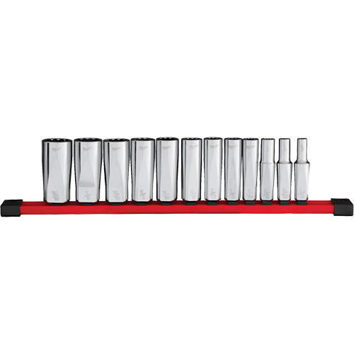 Jeu de douilles profondes SAE &agrave; 12 pans , 12 Mcx, Prise de 3/8", Profond NRZ Safety Inc.