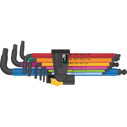 950/9 Hex-Plus Multicolour L-Key Set, 9 Pcs., Imperial NRZ Safety Inc.