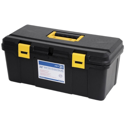 Coffre &agrave; outils portatif en plastique JPTB-22, 22" la x 10-1/4" p x 9-1/2" h, Noir NRZ Safety Inc.