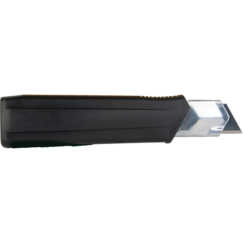 Couteau r&eacute;tractable de 25 mm, Acier inoxydable, Robuste, Prise en Caoutchouc NRZ Safety Inc.