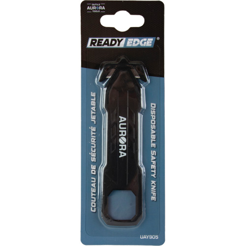 Couteau de s&eacute;curit&eacute; jetable , Acier inoxydable, Prise en Plastique NRZ Safety Inc.