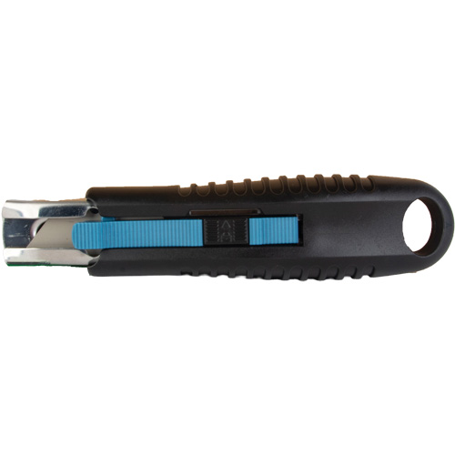 Standard-Duty Retractable Safety Knife, Stainless Steel, Rubber Handle NRZ Safety Inc.