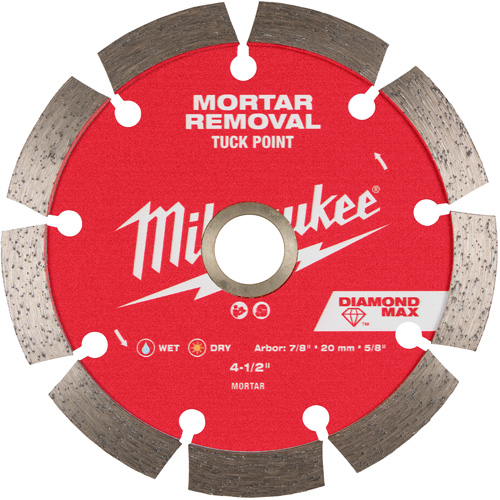 Lame diamant&eacute;e pour joints de maçonnerie DIAMOND MAX NRZ Safety Inc.
