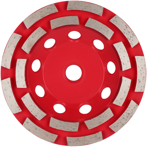 Meule boisseau diamant&eacute;e &agrave; rang&eacute;e double DIAMOND MAX NRZ Safety Inc.