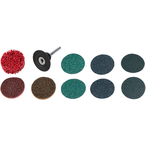 10-Piece 2" Quick Change Disc Kit NRZ Safety Inc.
