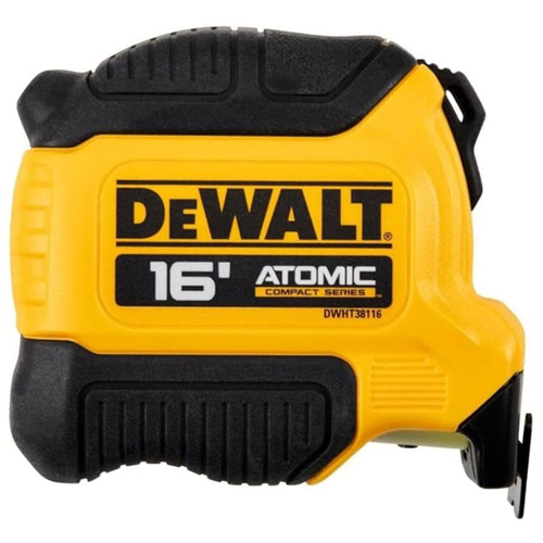 ATOMIC COMPACT SERIES Tape Measure, 16', Imperial Graduations NRZ Safety Inc.