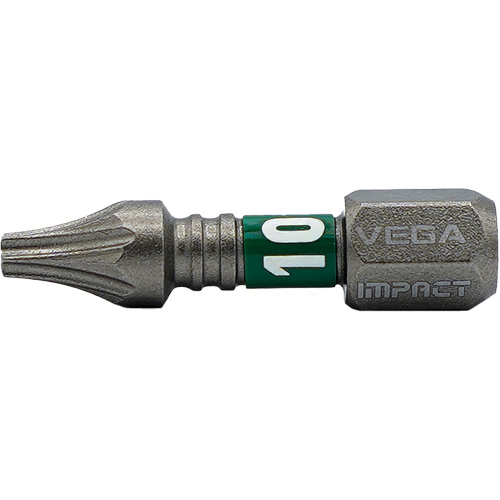 Impactech&reg; Insert Bit, Torx&reg; Tamper, T-10, 1/4" Drive NRZ Safety Inc.