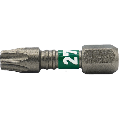 Impactech&reg; Insert Bit, Torx&reg; Tamper, T-27, 1/4" Drive NRZ Safety Inc.