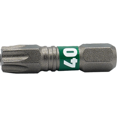Impactech&reg; Insert Bit, Torx&reg; Tamper, T-40, 1/4" Drive NRZ Safety Inc.