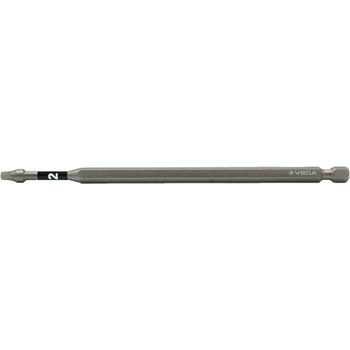 Impactech&reg; Power Bit, Square, #2 Tip, 1/4" Drive Size, 6" Length NRZ Safety Inc.